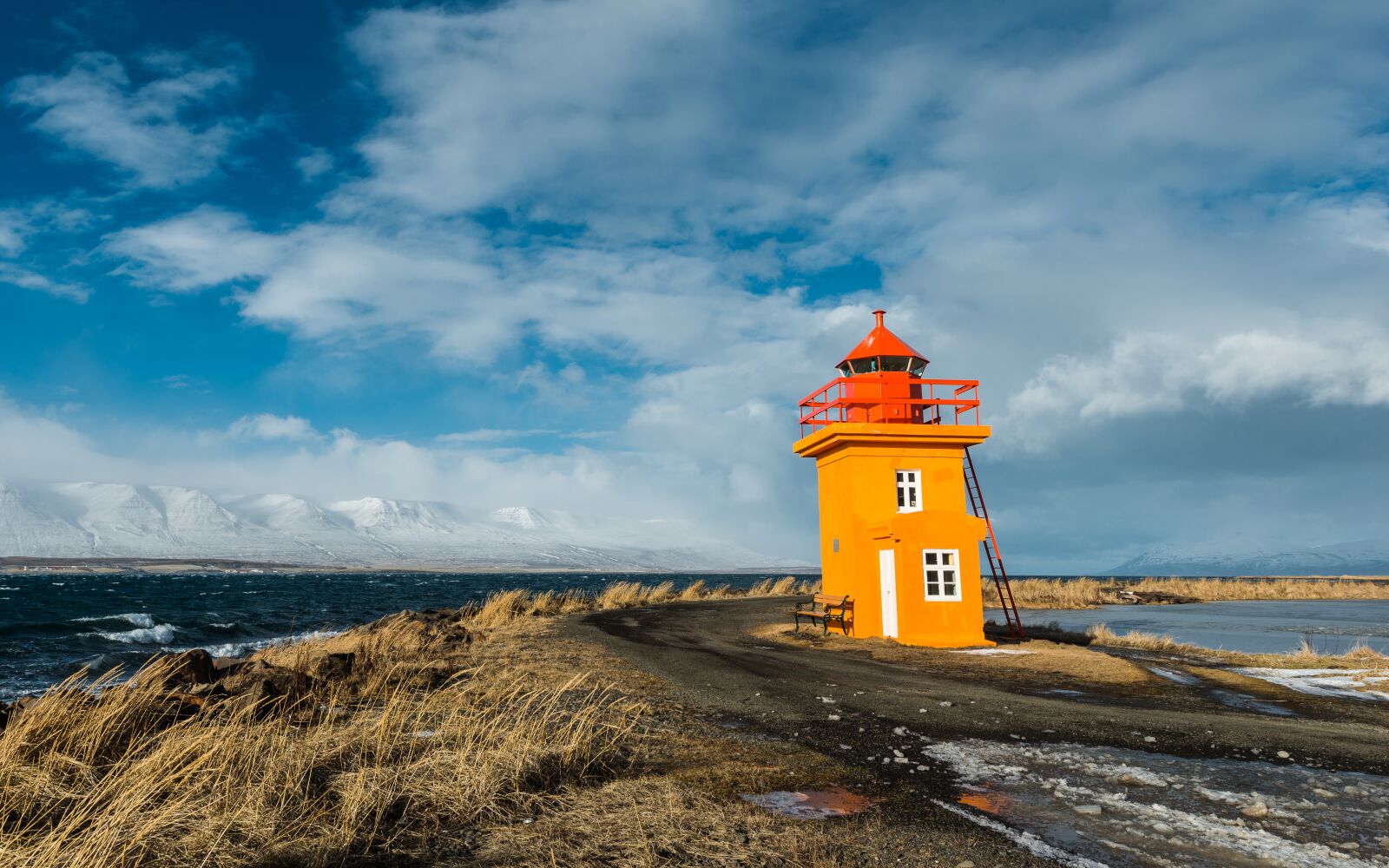 Nikon D800 sample photo. Iceland, lighthouse, coast photography