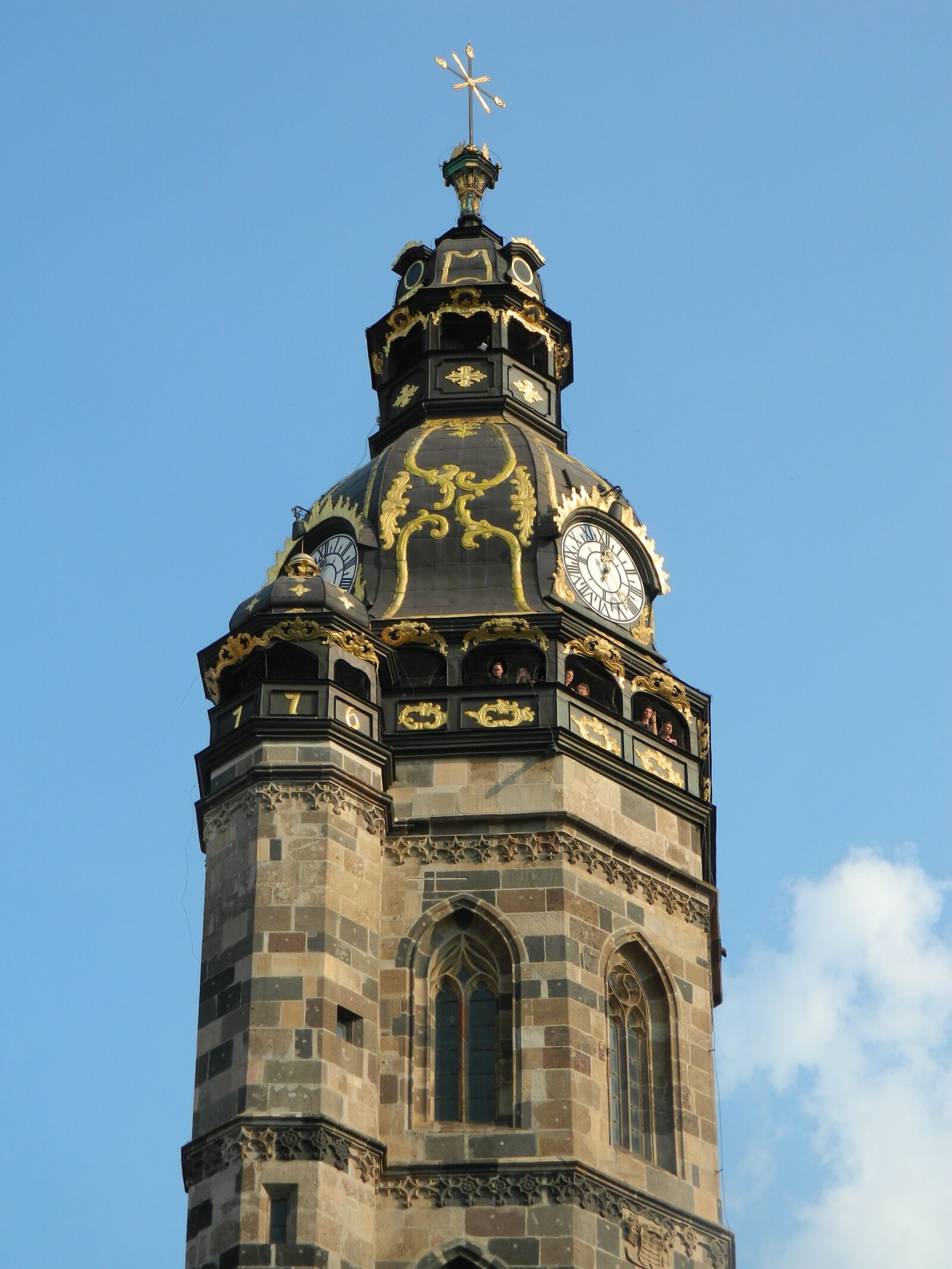 Nikon Coolpix L120 sample photo. Tower, church, hours photography