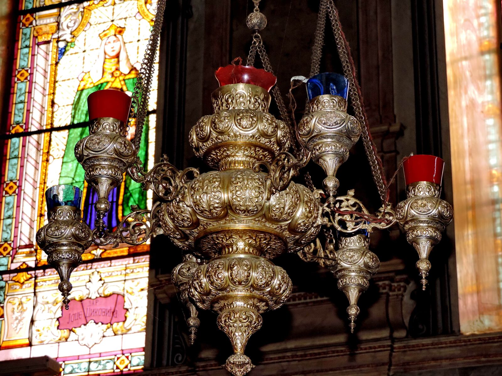 Nikon Coolpix P520 sample photo. Baroque, chandelier, detail, interior photography