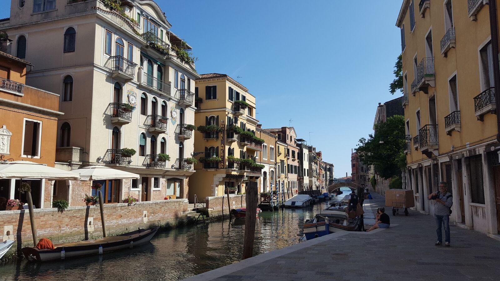 Samsung Galaxy S6 sample photo. Venice, italy, canal photography