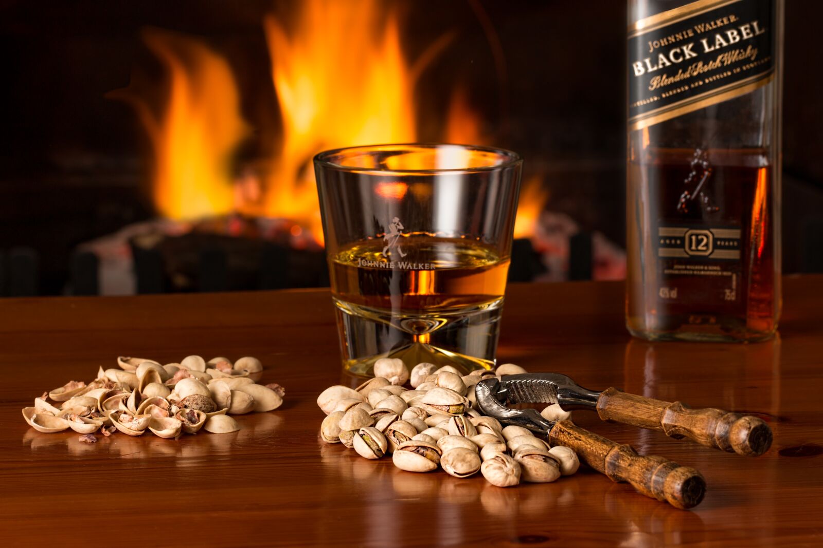 Canon EF 100mm F2.8L Macro IS USM sample photo. Whisky, fireside, alcohol photography