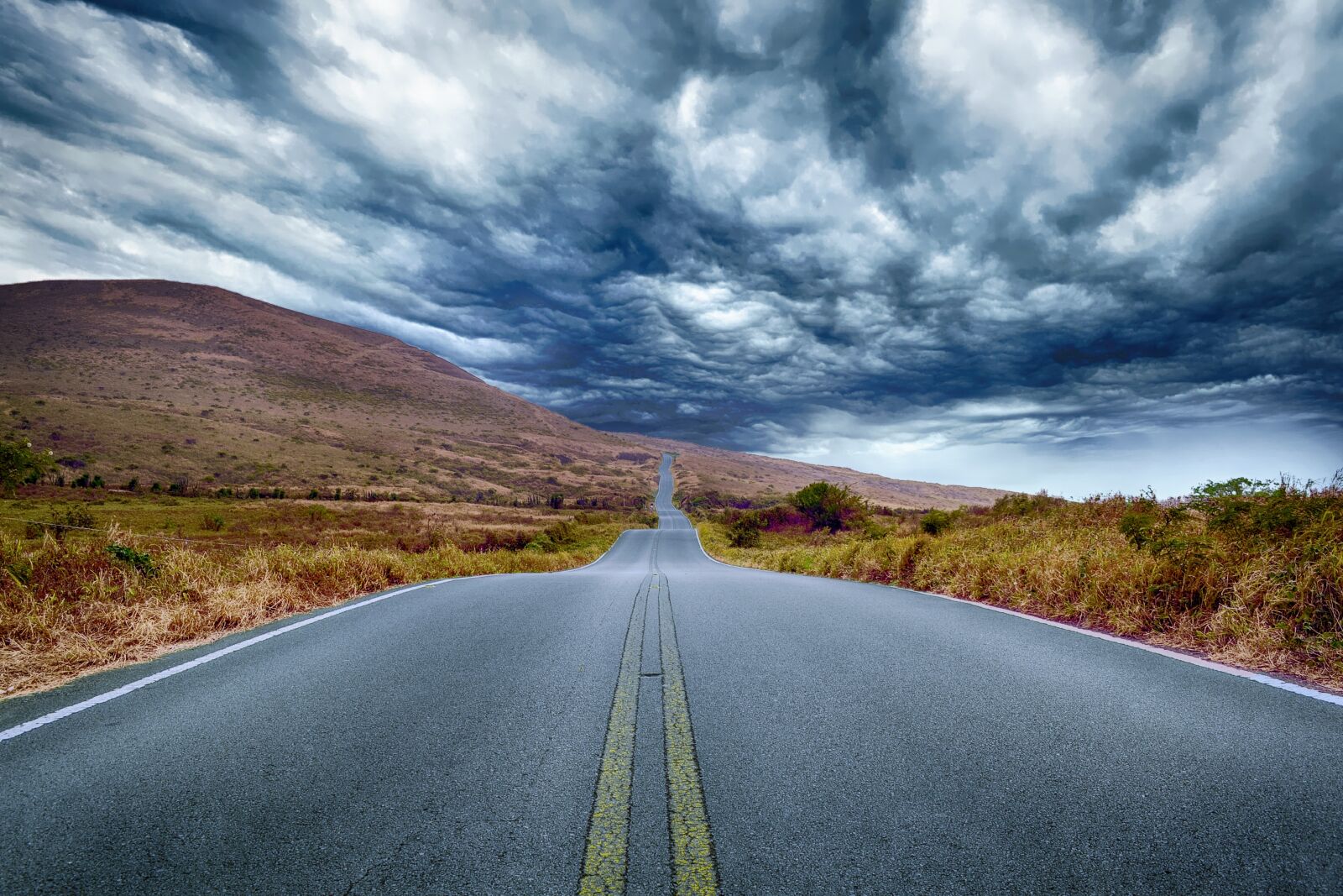 Nikon D3100 sample photo. Road to nowhere, landscape photography