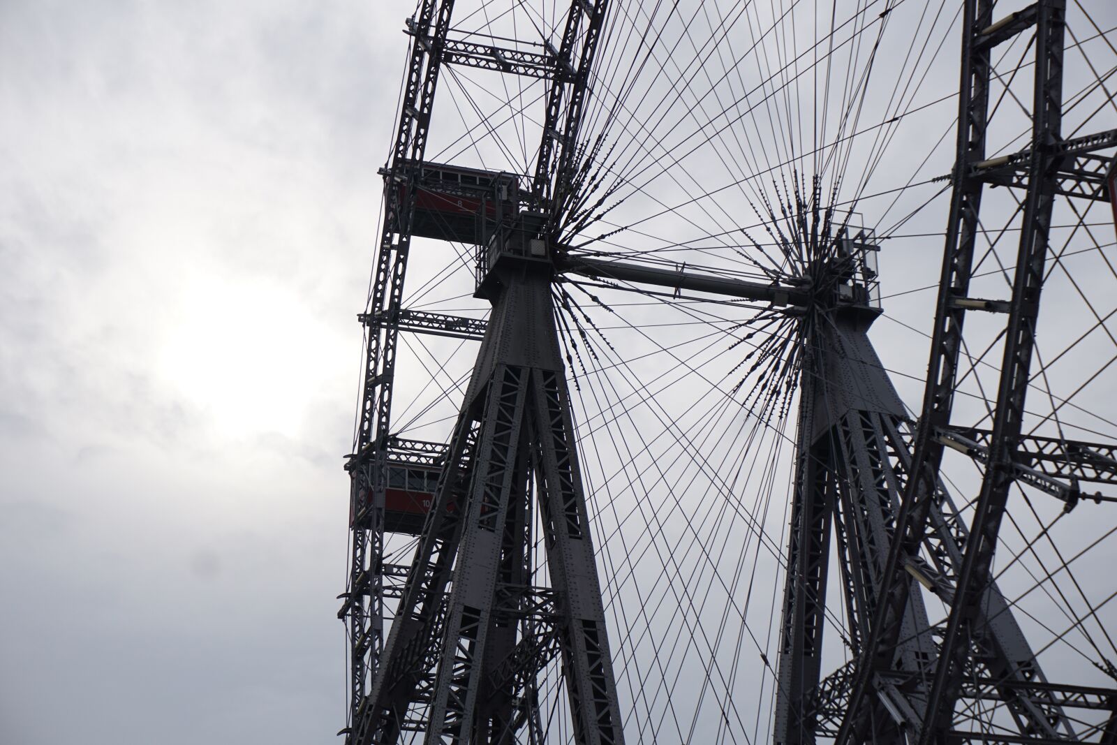 Sony a6000 sample photo. Ferris wheel, prater, vienna photography
