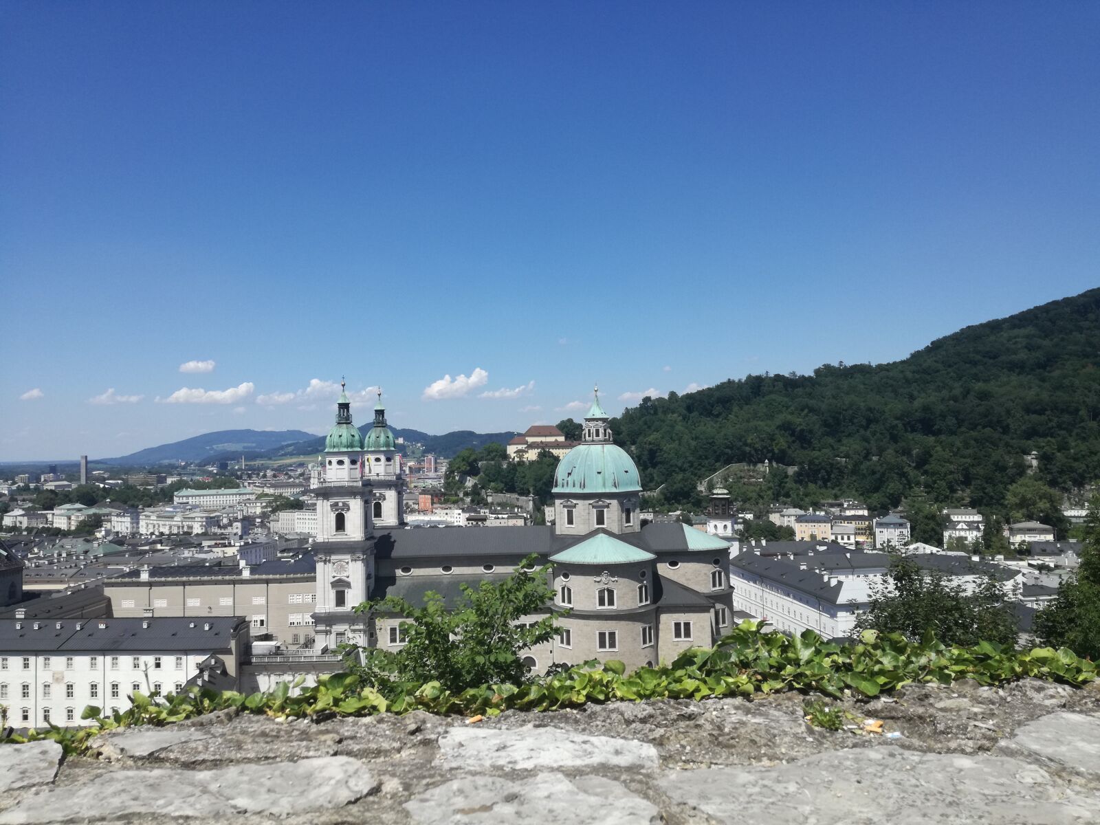 HUAWEI P9 LITE sample photo. Fortress, hohensalzburg fortress, summer photography
