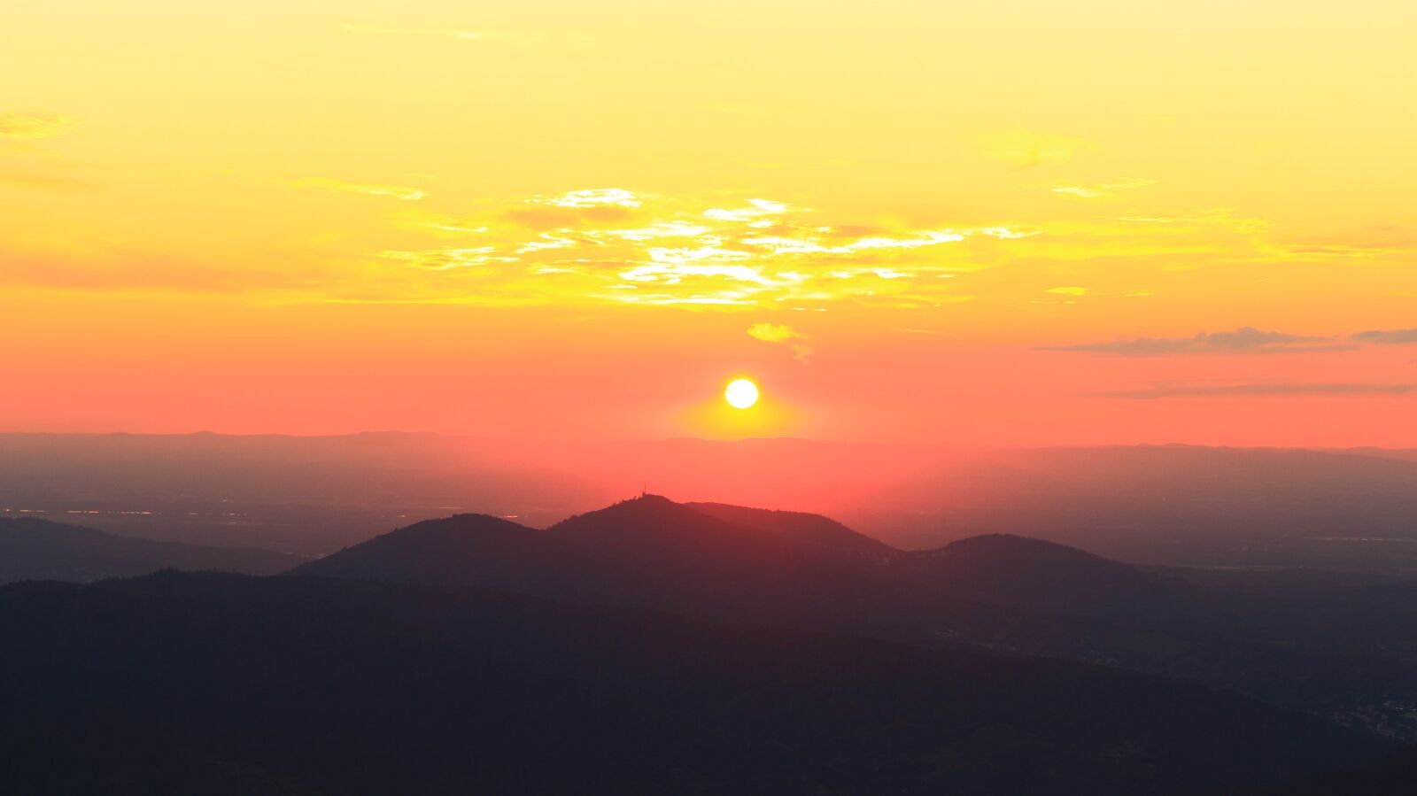 Canon EOS 700D (EOS Rebel T5i / EOS Kiss X7i) sample photo. Sunset, black forest, landscape photography