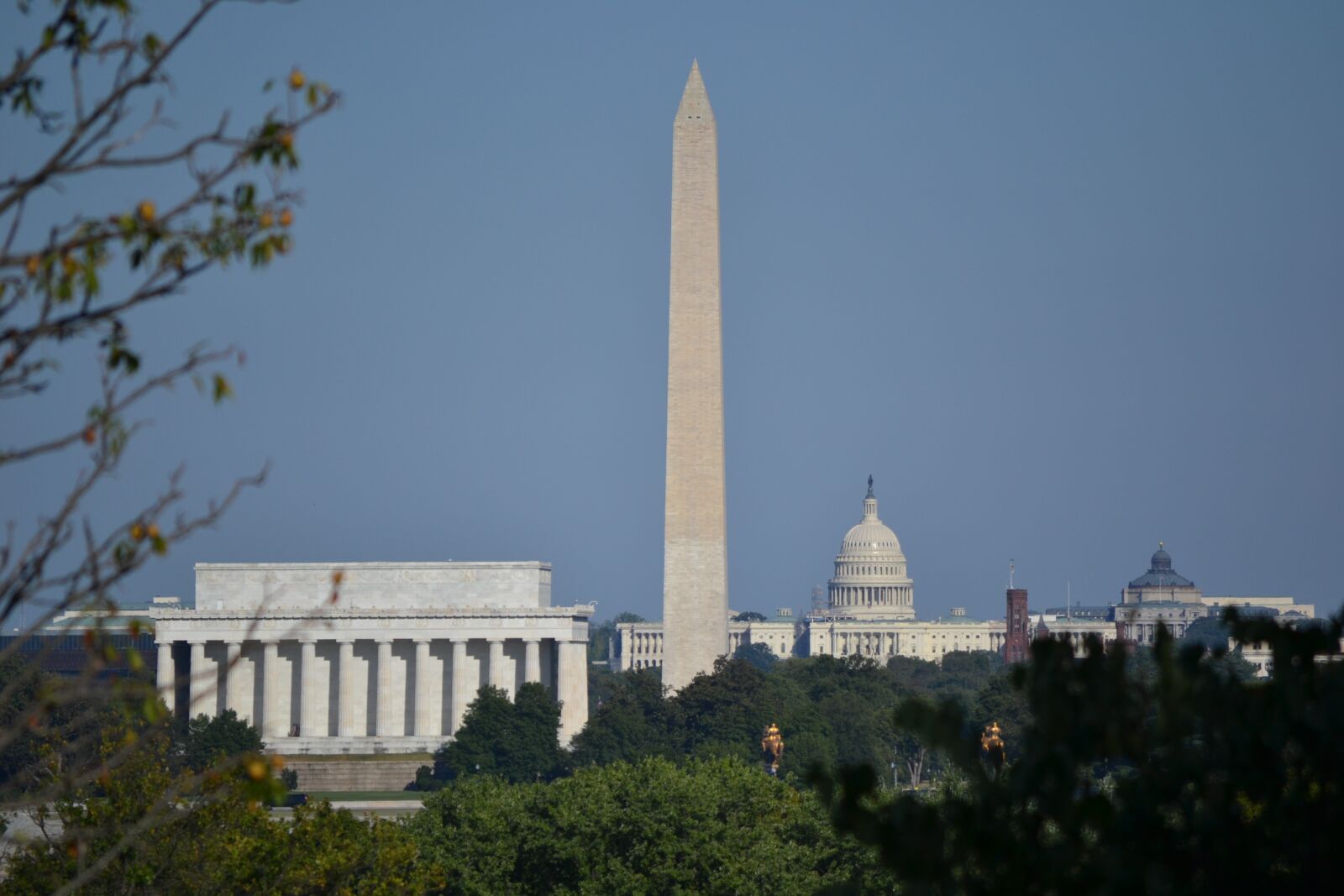 Nikon D3100 sample photo. Washington, monuments, landmark photography