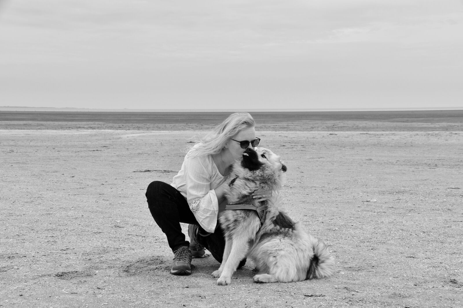 Nikon D5600 sample photo. Kiss, kisses, black and photography