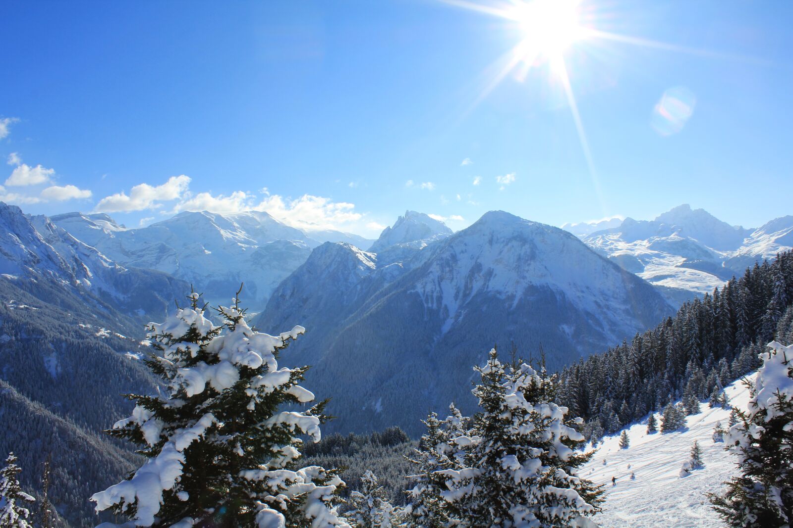 Canon EOS 550D (EOS Rebel T2i / EOS Kiss X4) sample photo. Snow, mountains, ski photography