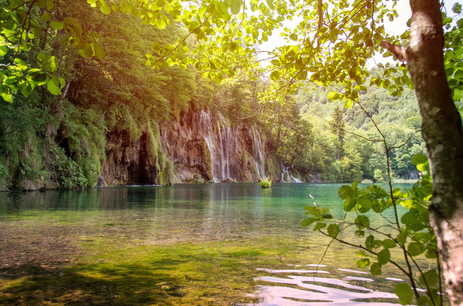 Nikon D500 sample photo. Lake, waterfall, croatia photography