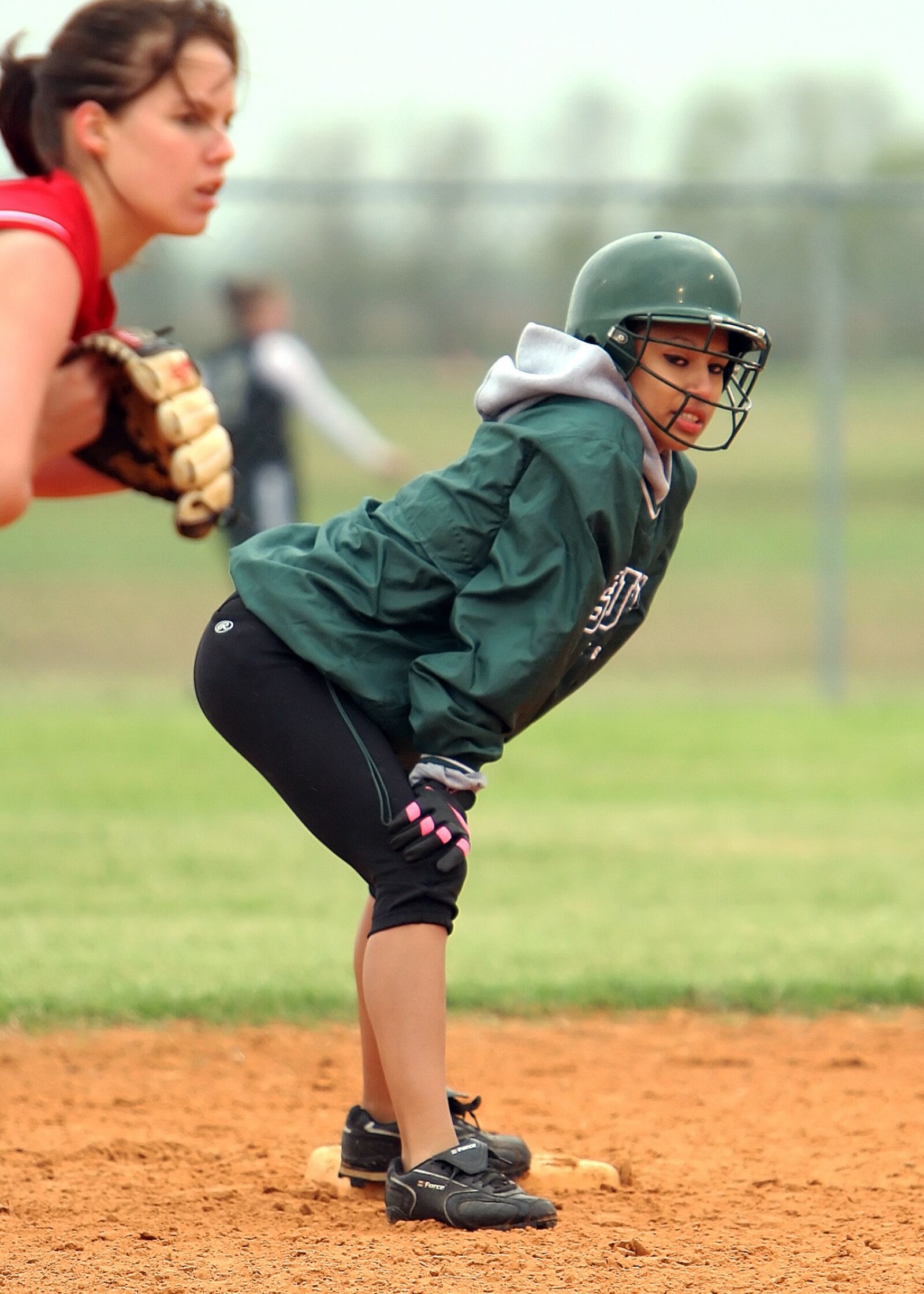 Canon EOS 20D sample photo. Softball, girls, athlete photography