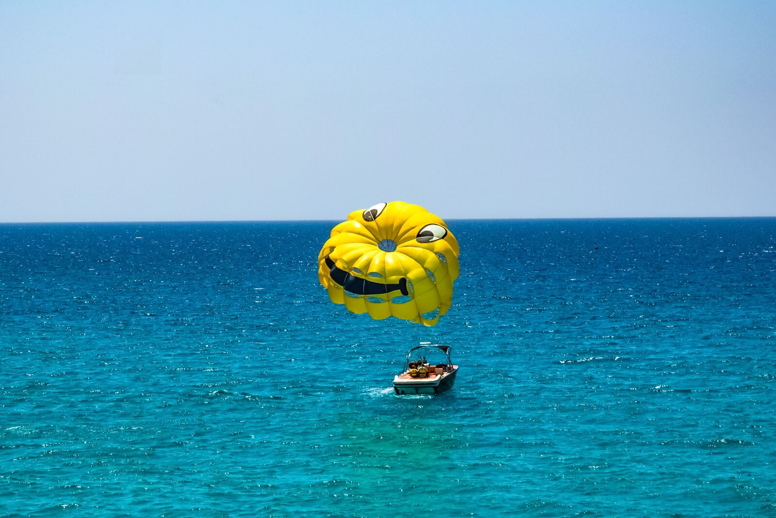 Nikon D3300 sample photo. Parachute, paragliding, yellow photography