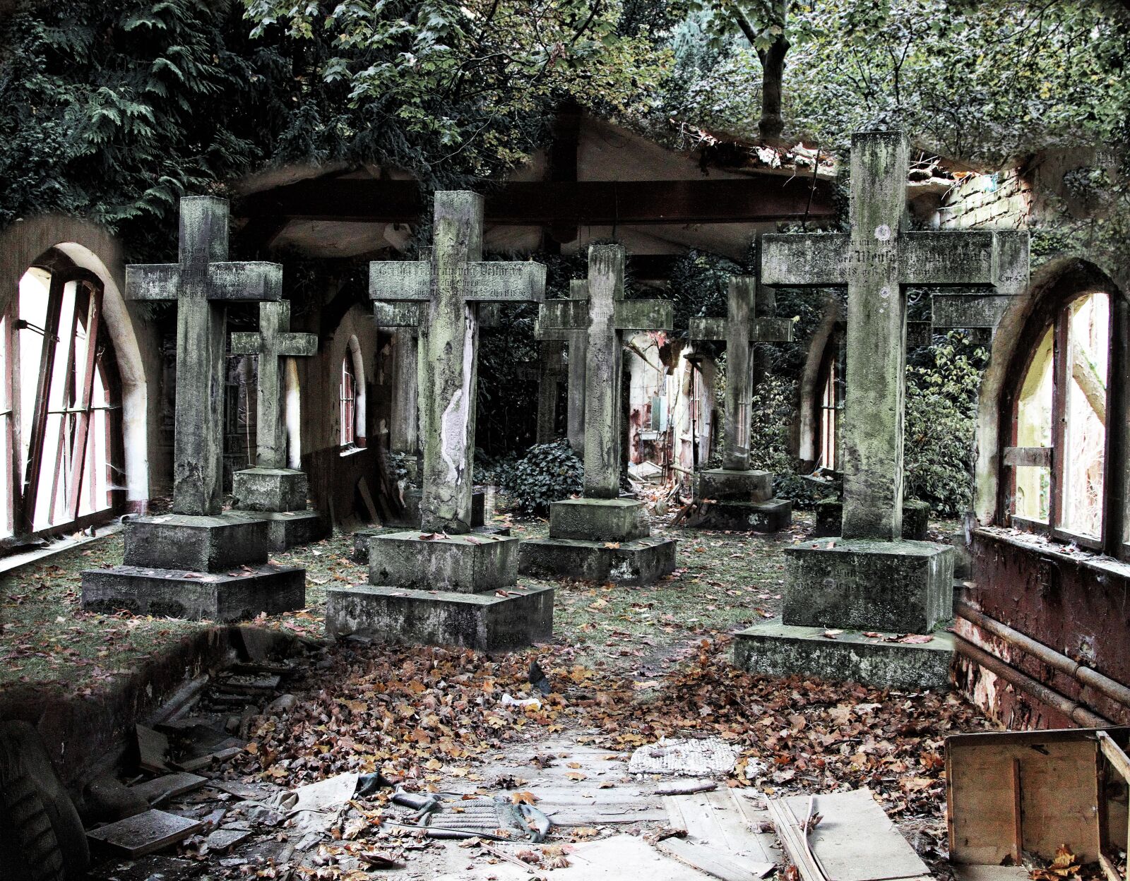 Canon EOS 7D + Canon EF 24-105mm F4L IS USM sample photo. Lost places, lapsed, neglected photography