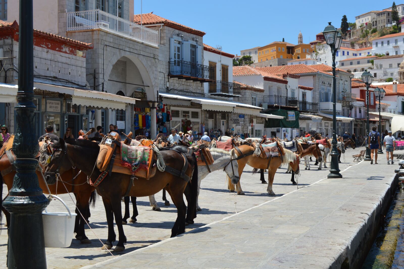 Nikon D3200 sample photo. Greece, ydra island, greek photography