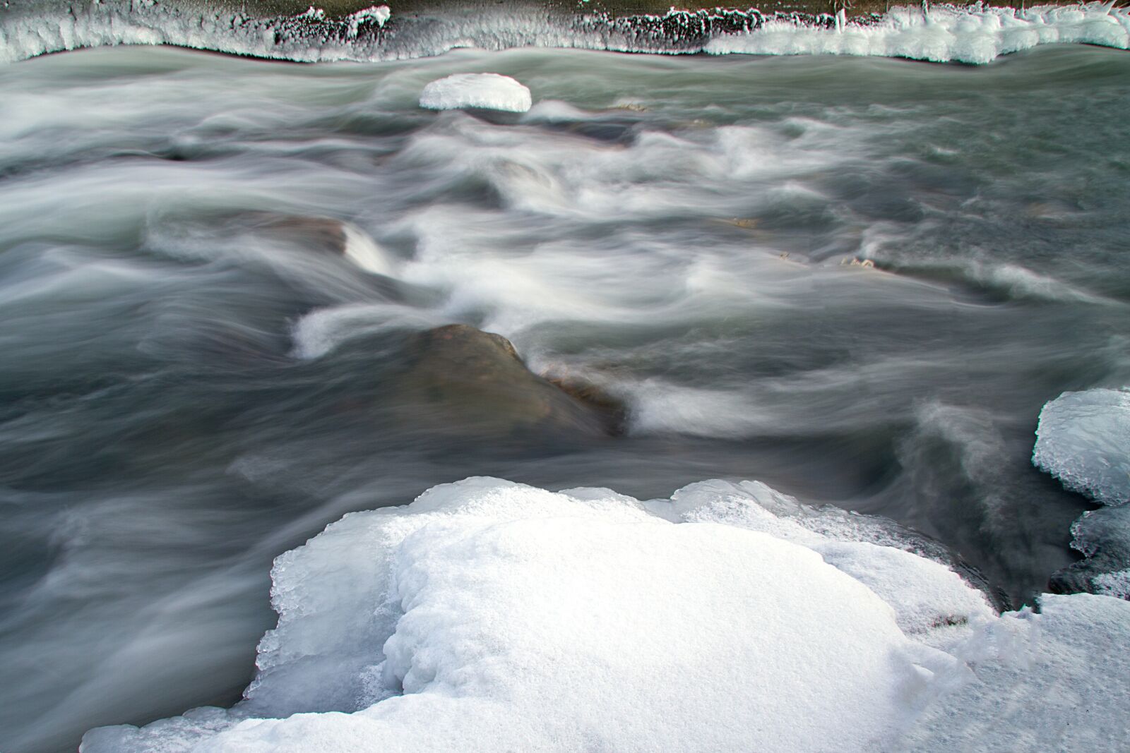 Canon EOS 7D sample photo. Ice on the saale photography
