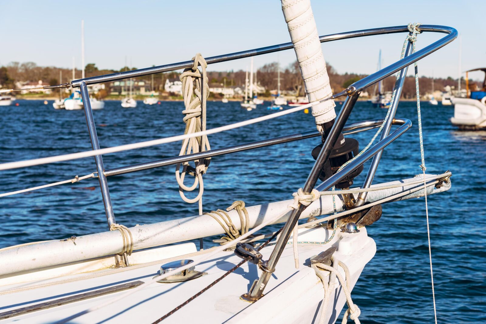 Nikon D750 sample photo. Marina, boat, front photography