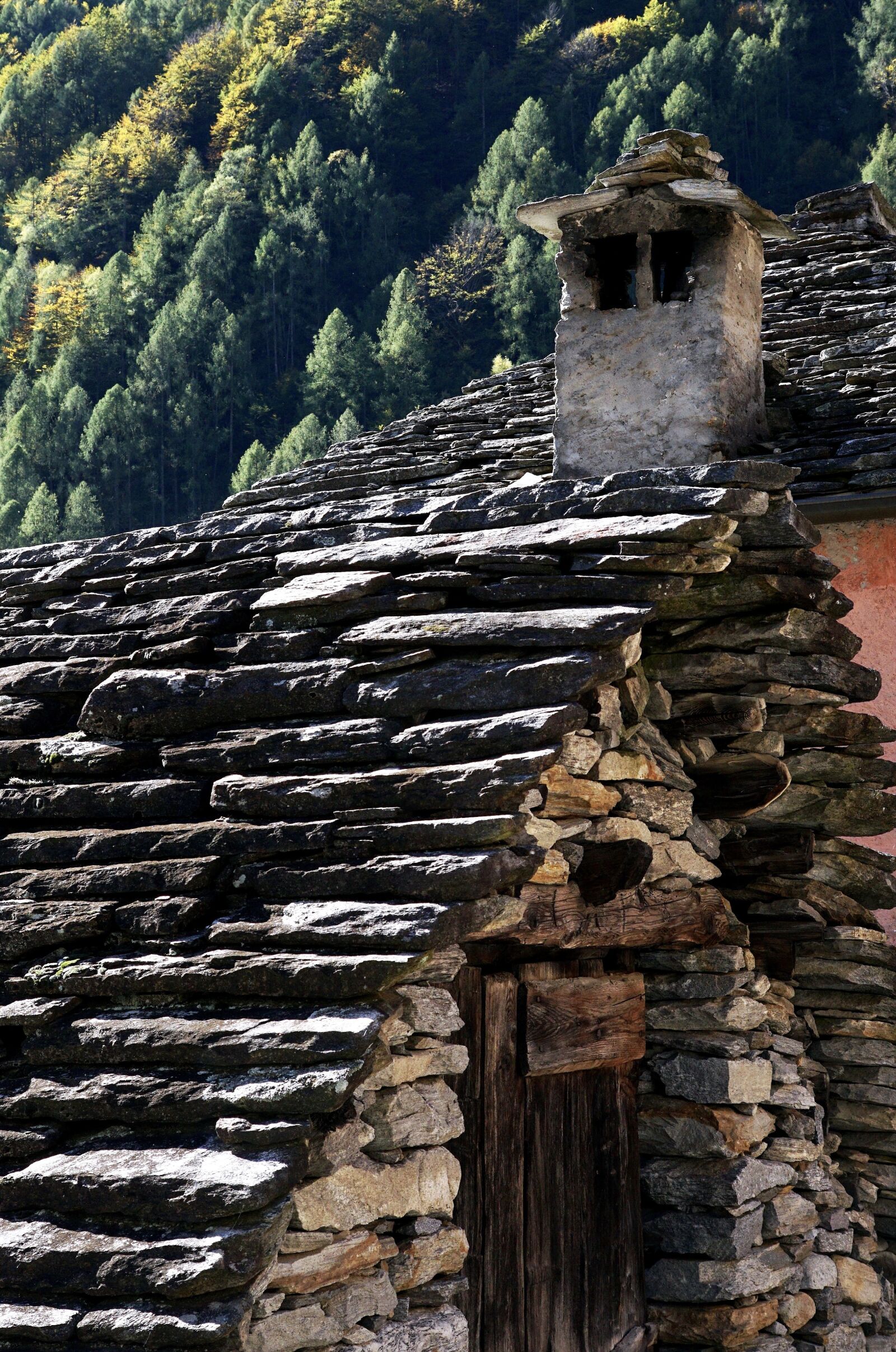 Sony ILCA-77M2 sample photo. Stone house, fireplace, masonry photography