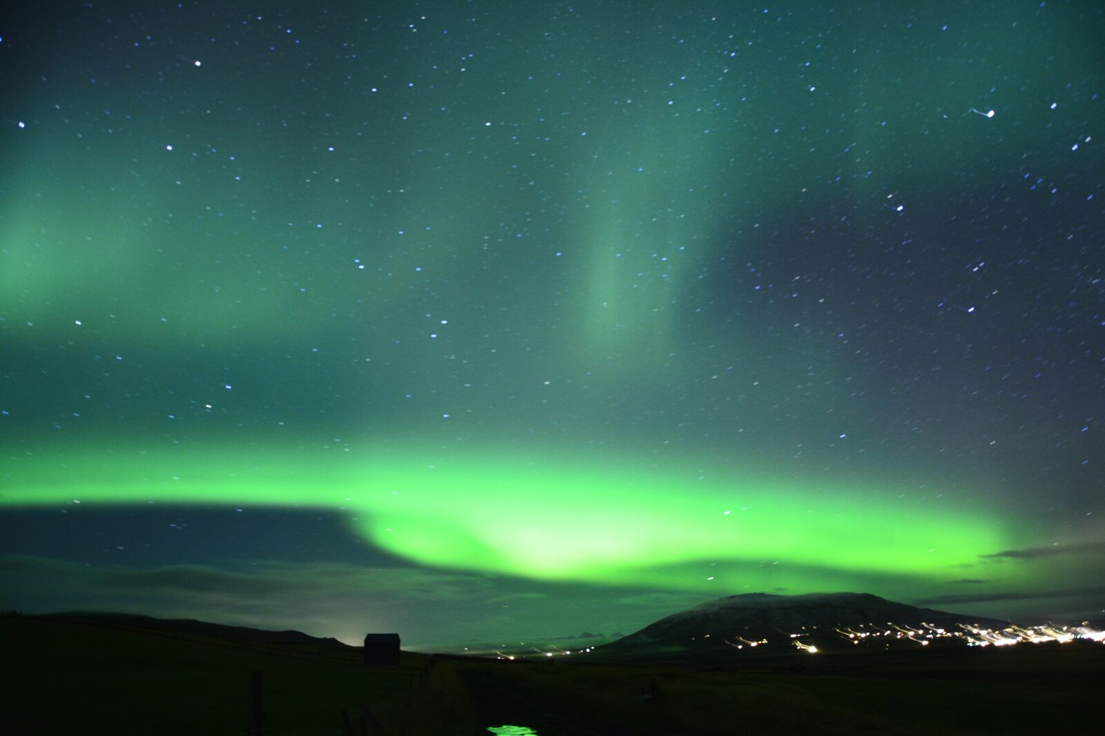 Nikon D7100 sample photo. Iceland, aurora, phenomenon photography