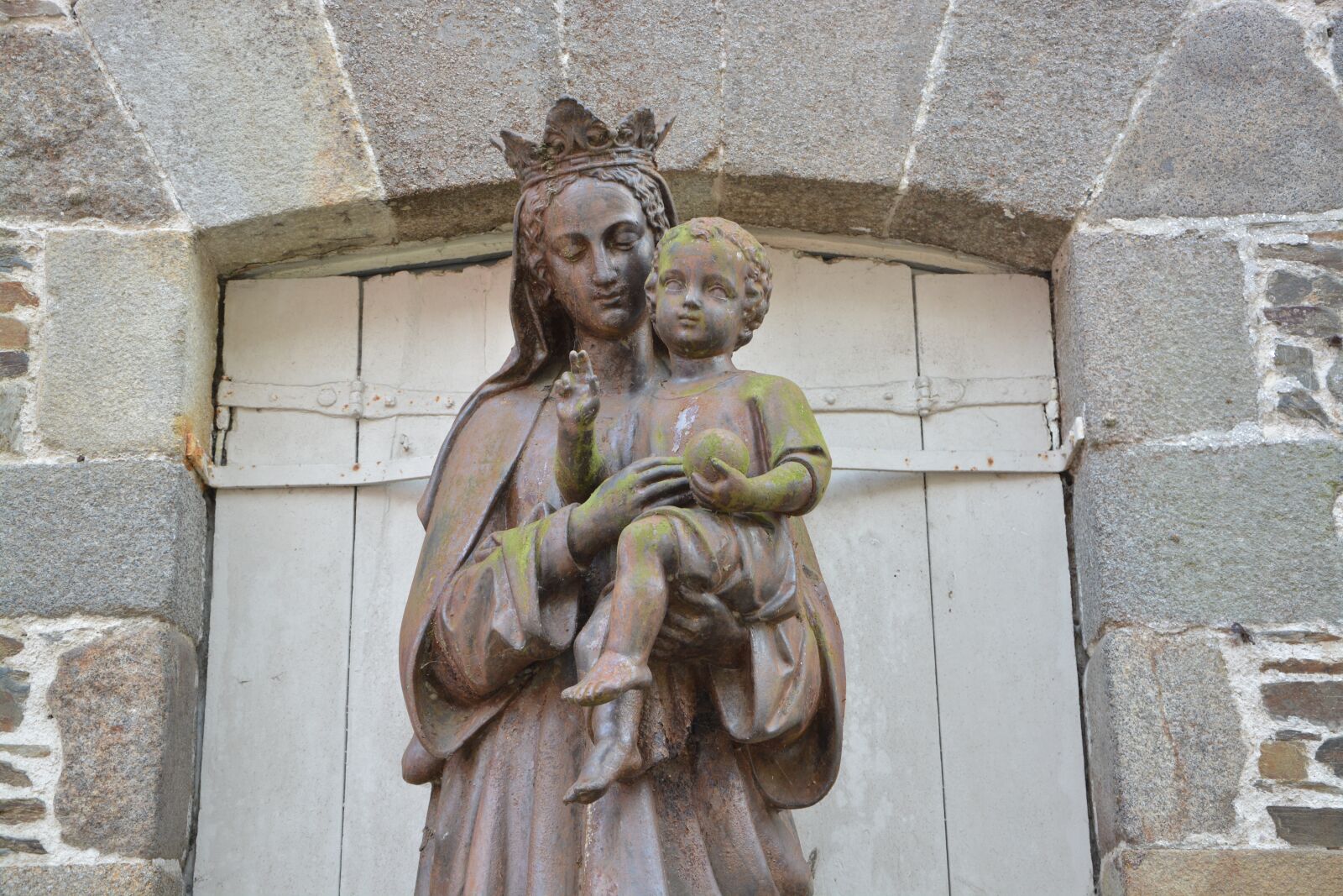 Nikon D5200 sample photo. Statue, holy virgin, mary photography