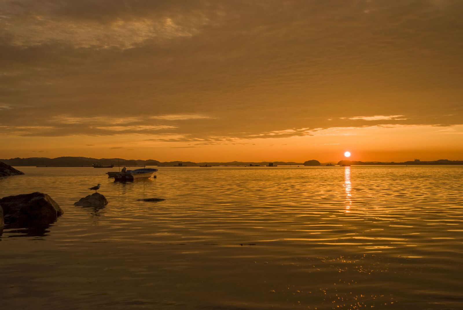 Fujifilm FinePix S5 Pro sample photo. Sea, landscape, sunset photography