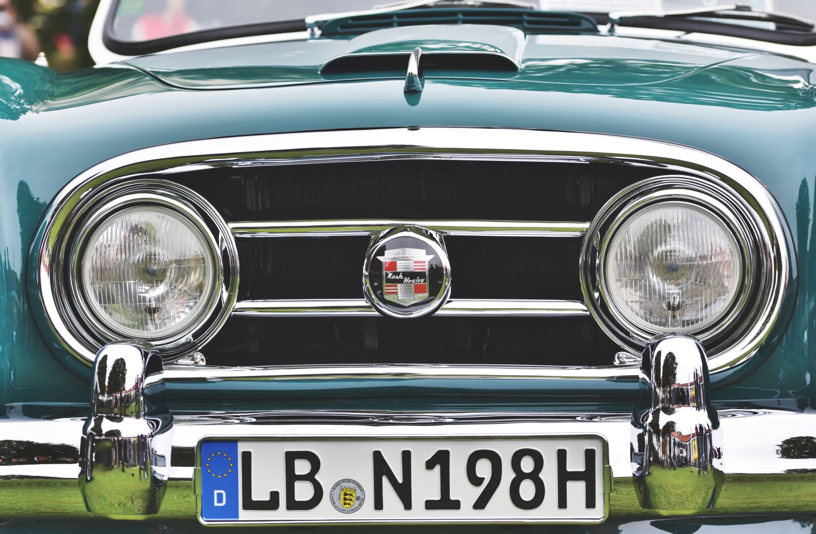 Nikon D7200 sample photo. Nash healey, oldtimer, auto photography