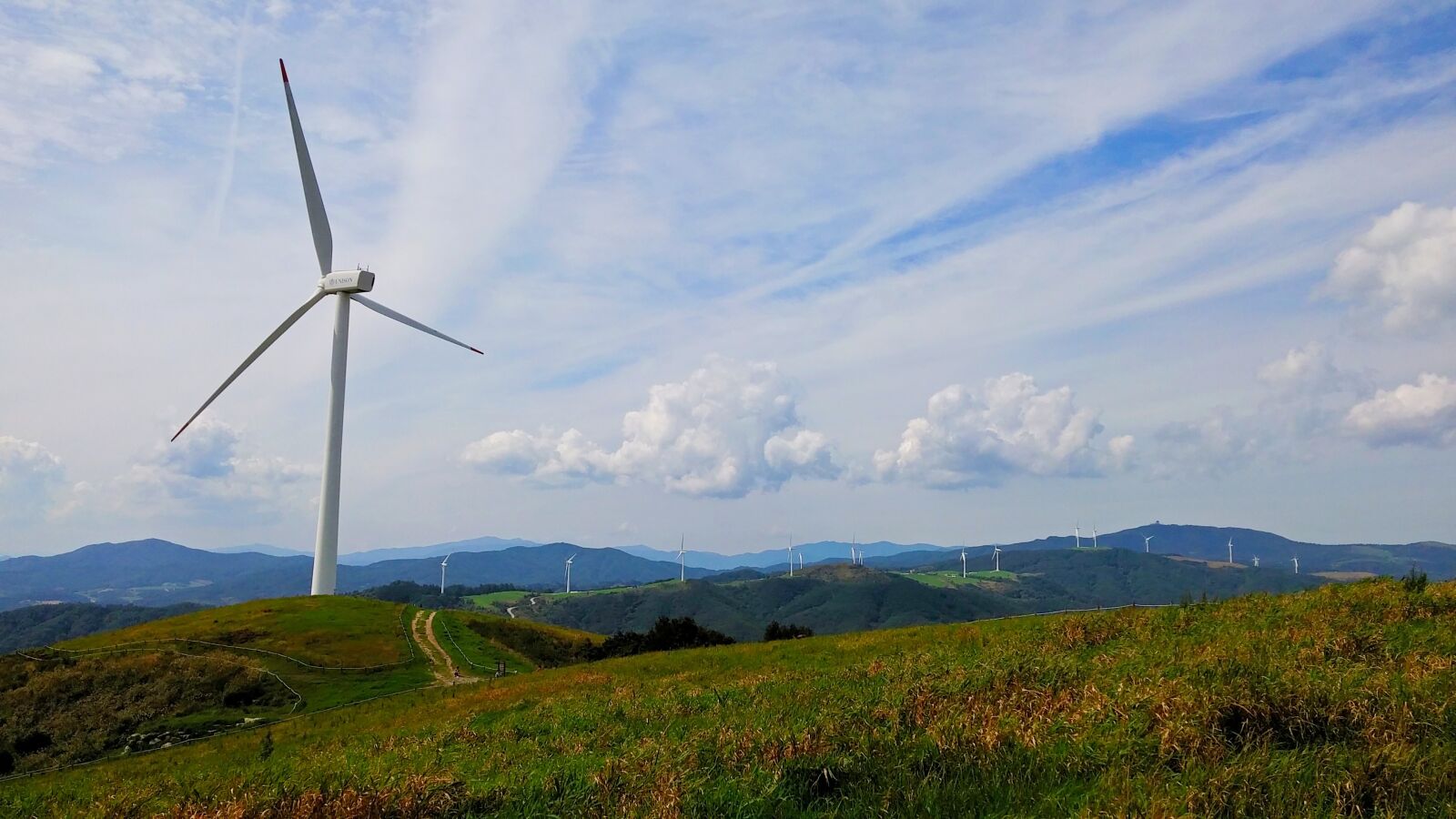 LG G3 CAT.6 sample photo. Wind power generator, daegwallyeong photography