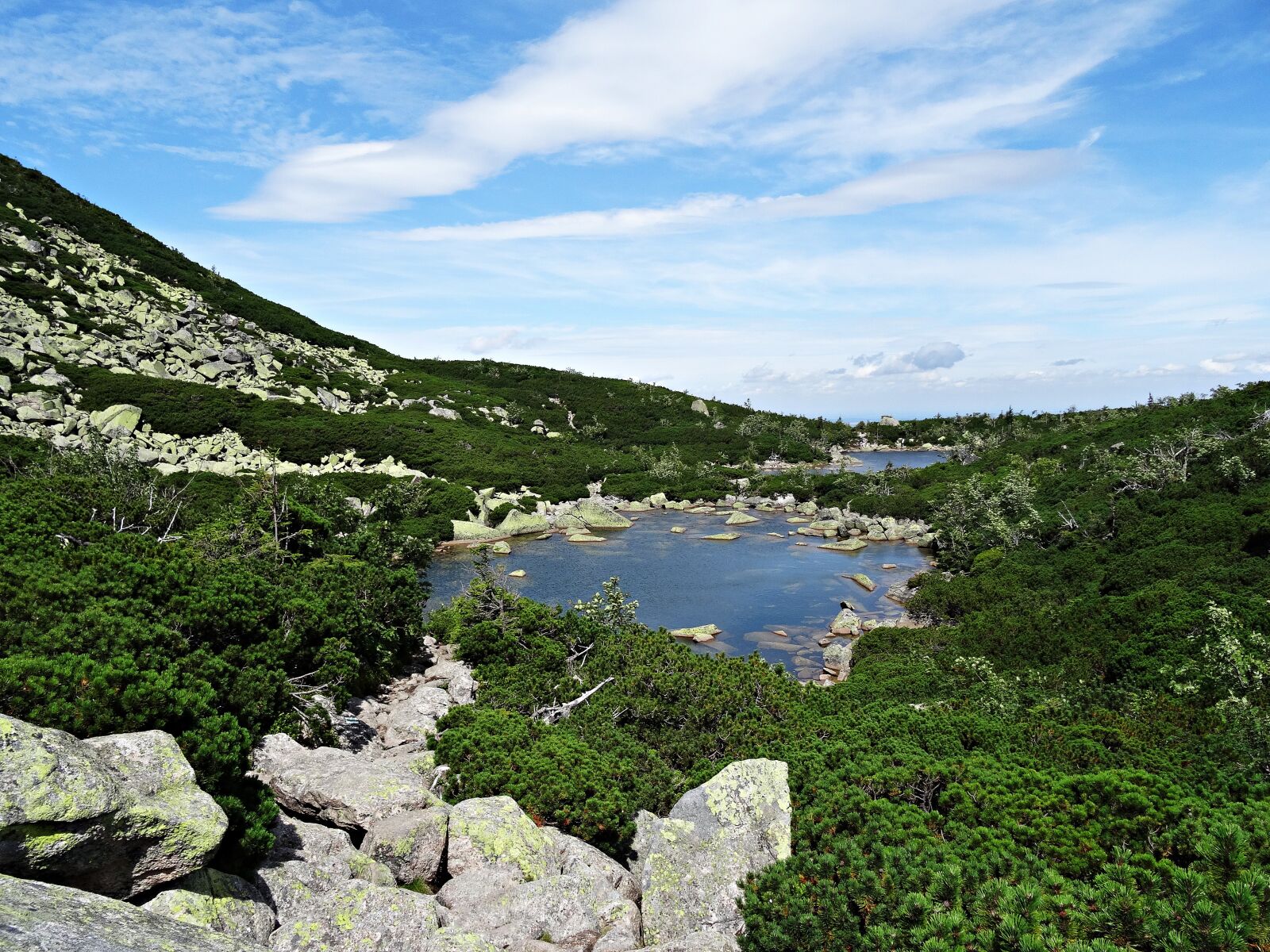 Sony DSC-HX50 sample photo. Landscape, mountains, lake photography