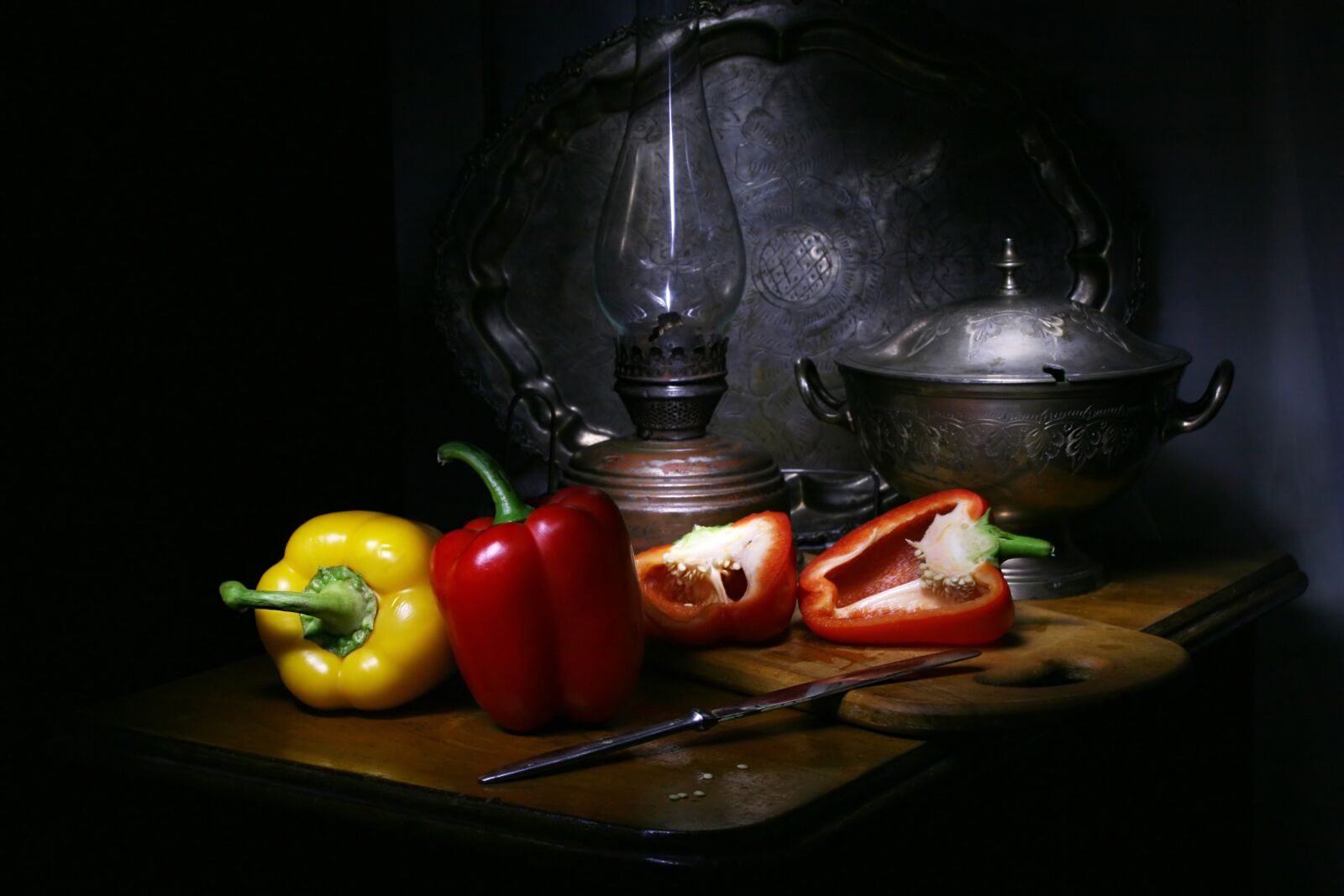 Canon EOS 30D sample photo. Still life with pepper photography