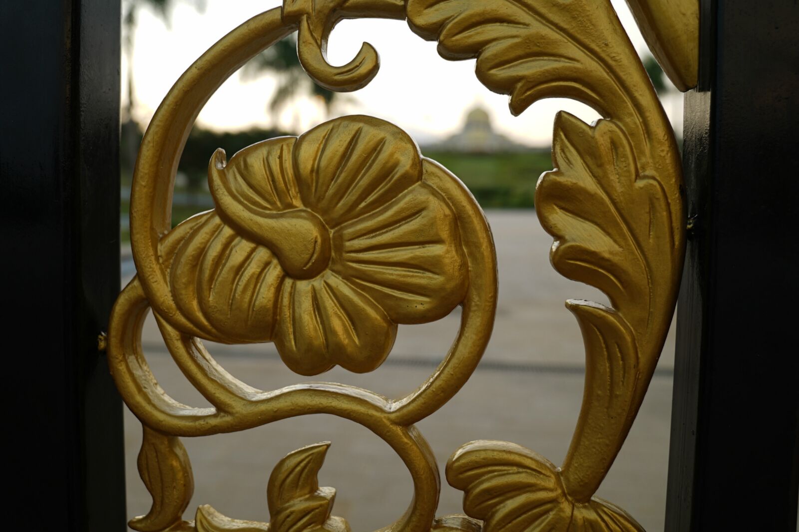 Sony a7S + Sony FE 24-70mm F2.8 GM sample photo. Decorative detail, golden, ornamental photography
