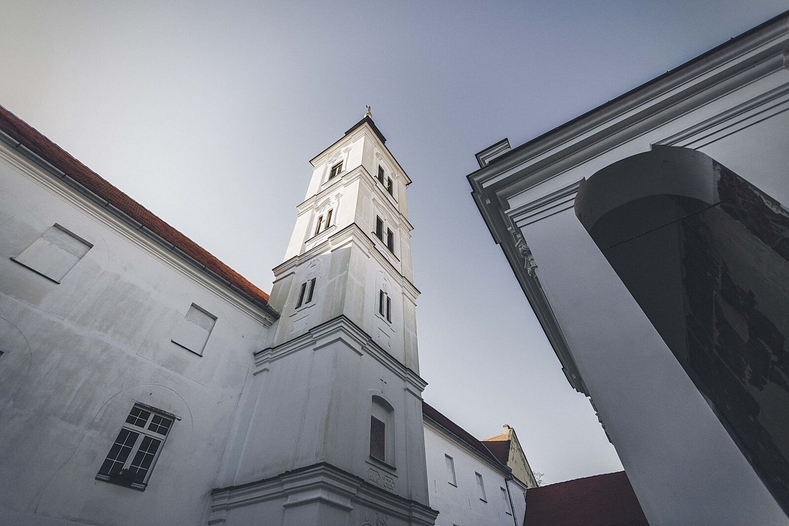 Canon EF 16-35mm F2.8L II USM sample photo. Monastery, serbia, church tower photography