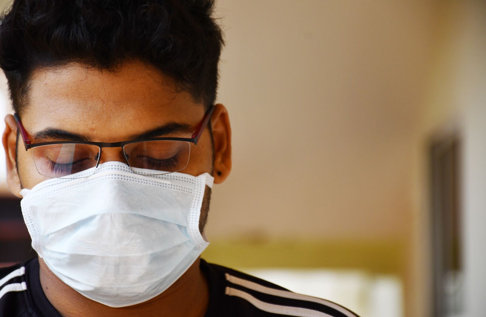 Nikon D7500 sample photo. Mask, corona, virus photography
