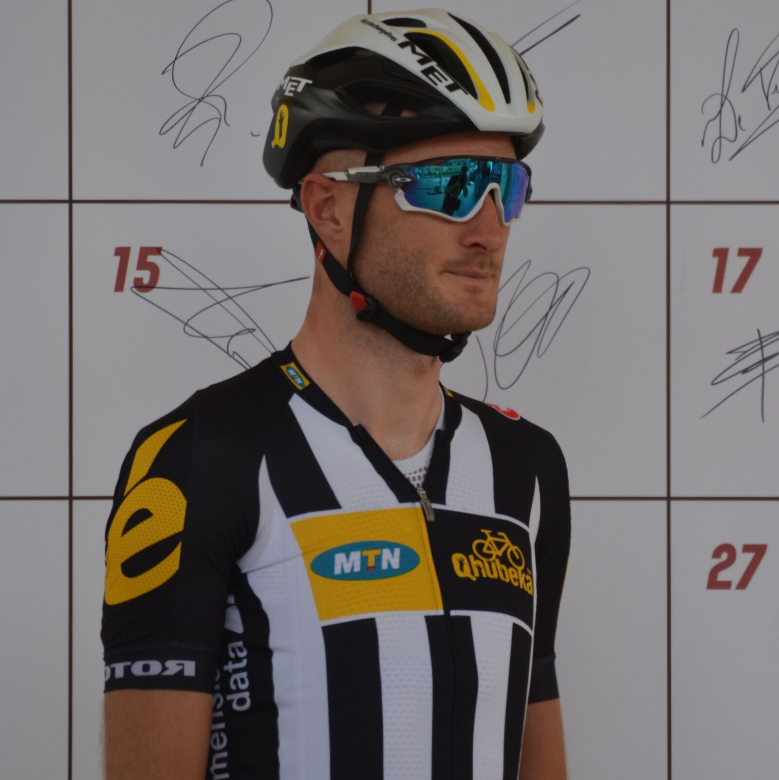 Nikon D5200 sample photo. Steve cummings, cyclist, professional photography