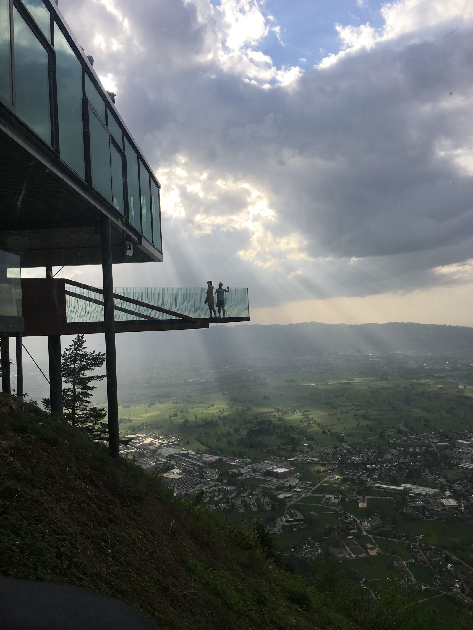 Apple iPhone 6s sample photo. Clouds, platform, view photography