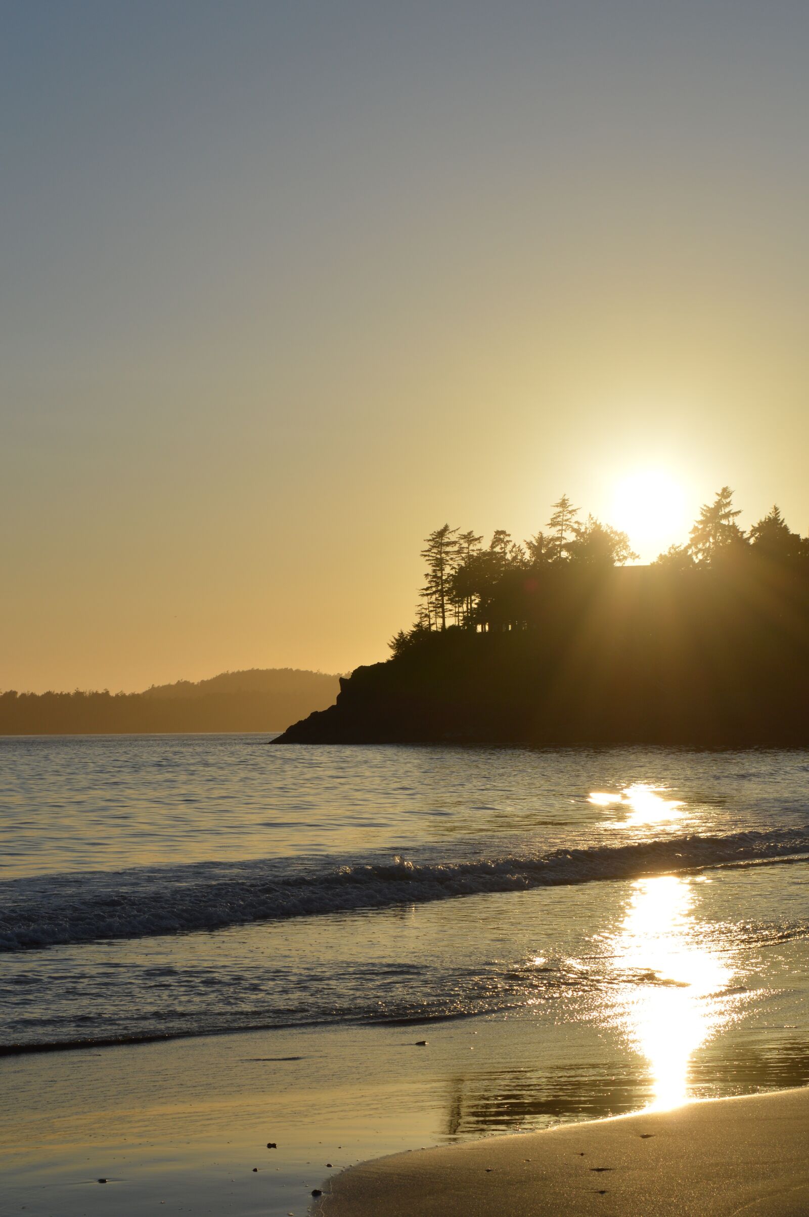 Nikon D3200 sample photo. Sunset, sun, reflection photography