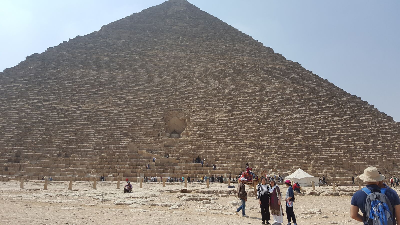 Samsung Galaxy S6 sample photo. Great pyramid, cairo, egypt photography