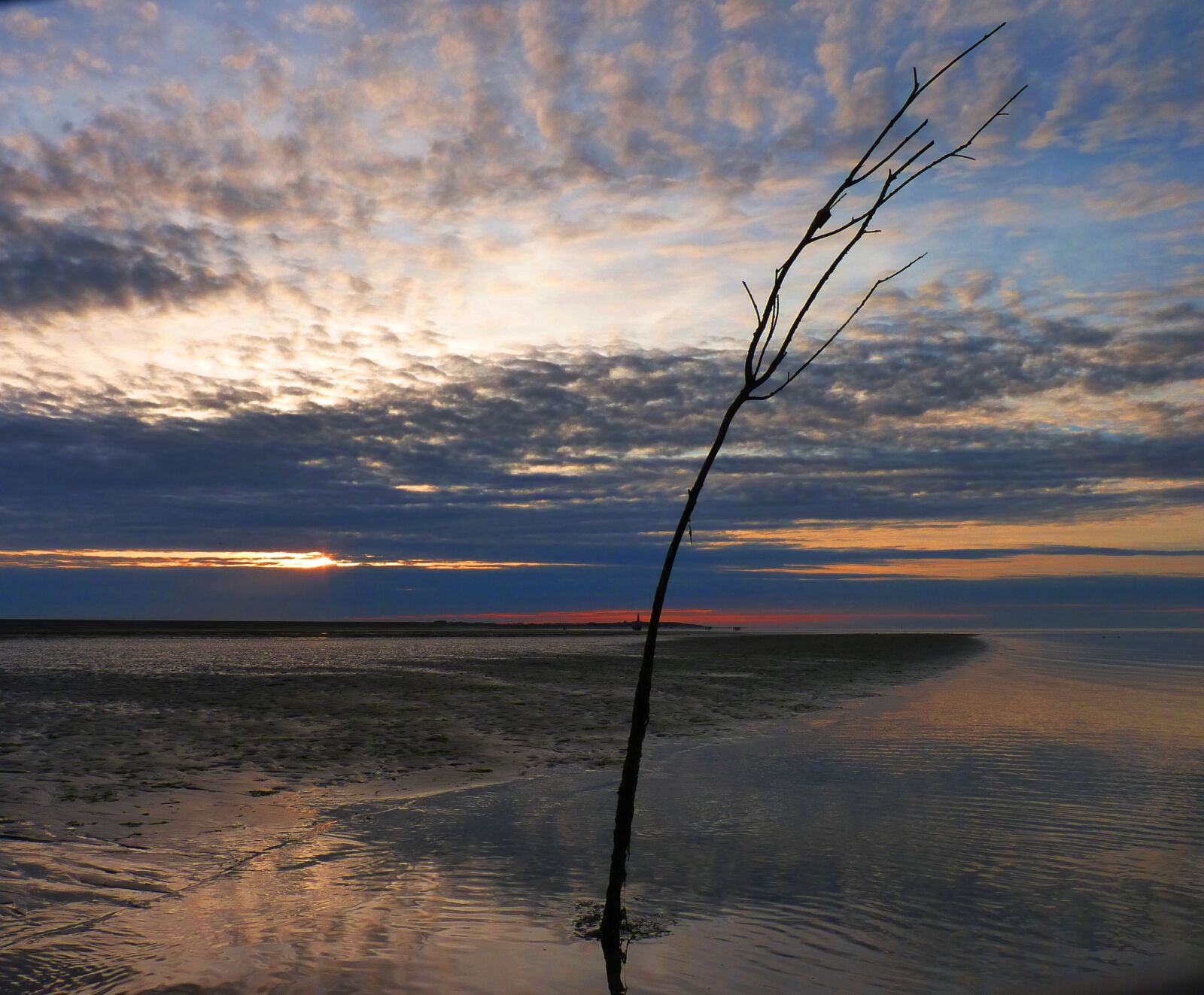 Panasonic Lumix DMC-FZ35 (Lumix DMC-FZ38) sample photo. Water, sunset, sting photography