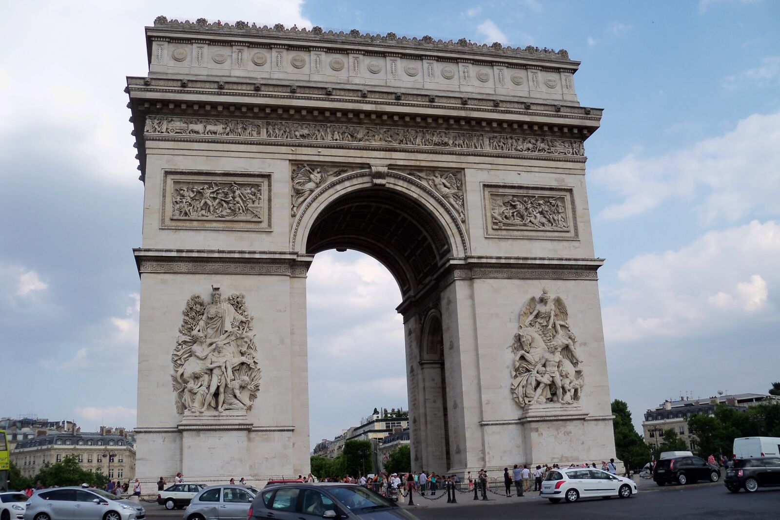 Kodak EasyShare Z915 sample photo. The arc de triomphe photography