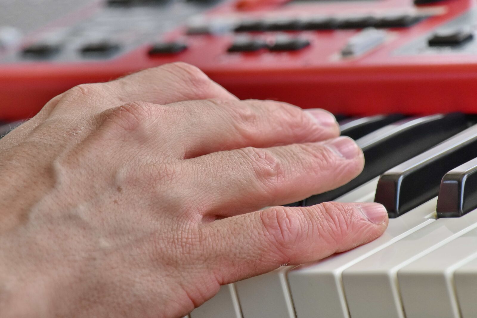Nikon D5500 sample photo. Chord, finger, fingertip, pianist photography