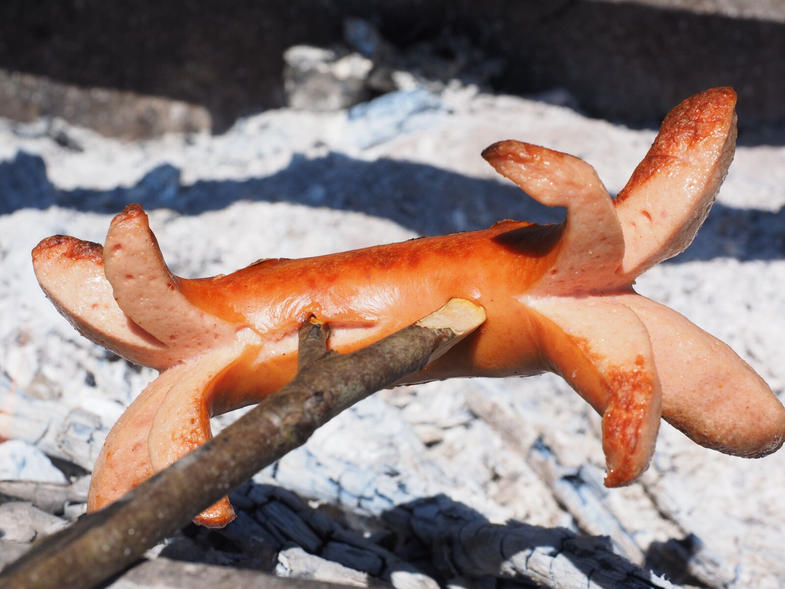 Olympus OM-D E-M1 + Olympus M.Zuiko Digital ED 12-40mm F2.8 Pro sample photo. Bratwurst, grill sausage, red photography