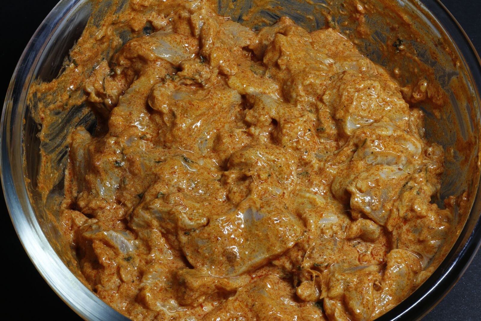 Canon EOS 700D (EOS Rebel T5i / EOS Kiss X7i) + Canon EF 50mm F1.8 STM sample photo. Tandoori, chicken, tikka photography