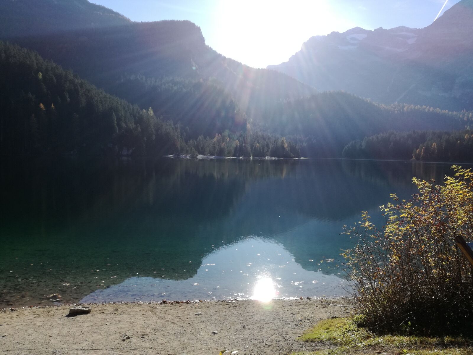 HUAWEI P9 LITE sample photo. Lake, mountain, nature photography