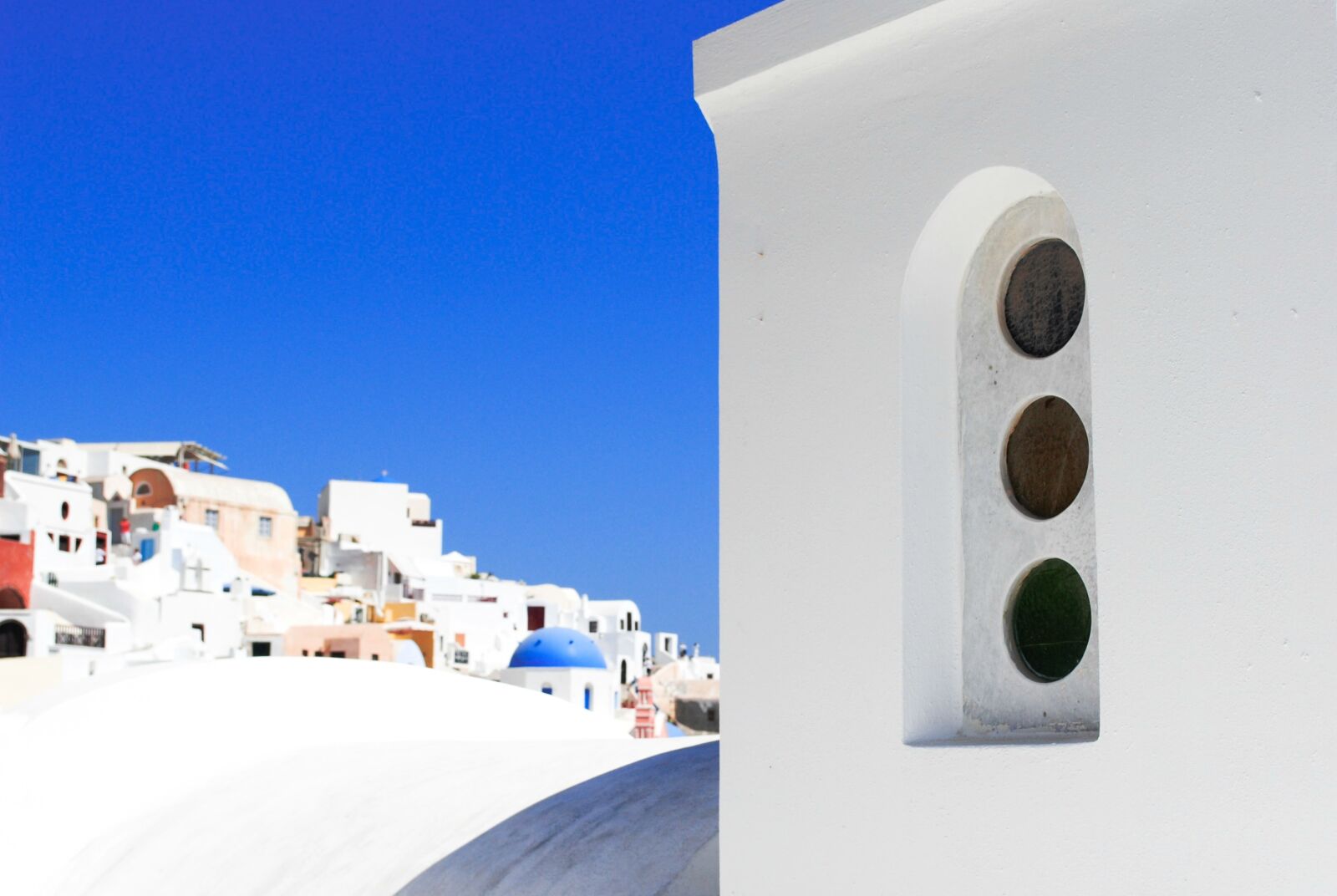 Nikon D3000 sample photo. Island, santorini, vacation photography