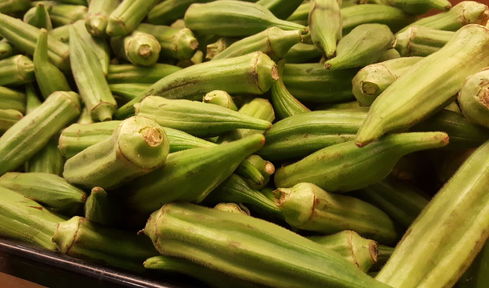 Samsung Galaxy Note5 sample photo. Okra, okro, cooking photography