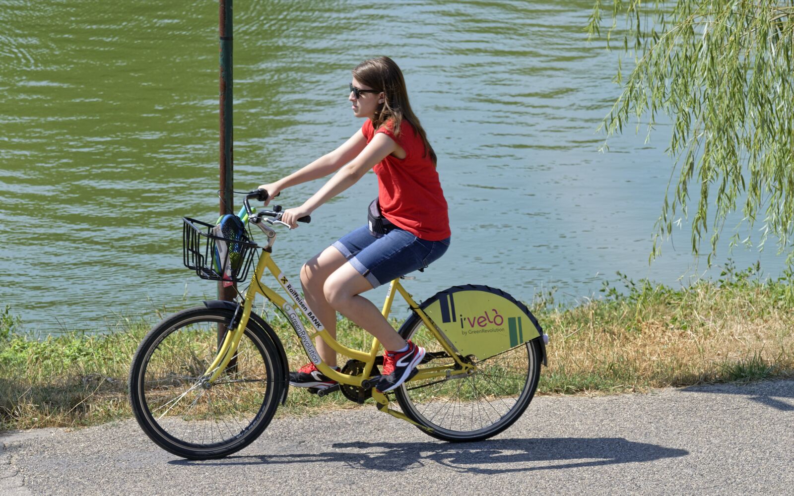 Nikon D5300 sample photo. Girl, young woman, cycling photography