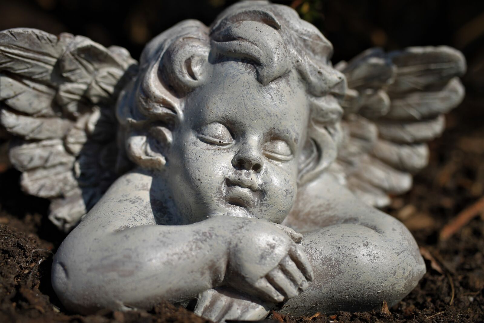 Canon EOS 7D sample photo. Angel, cemetery, hope photography