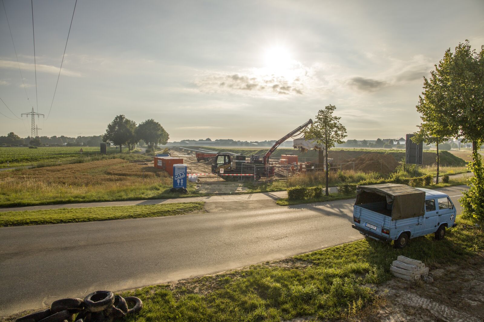 Canon EF 24-105mm F3.5-5.6 IS STM sample photo. Zeelink pipeline immerath, site photography