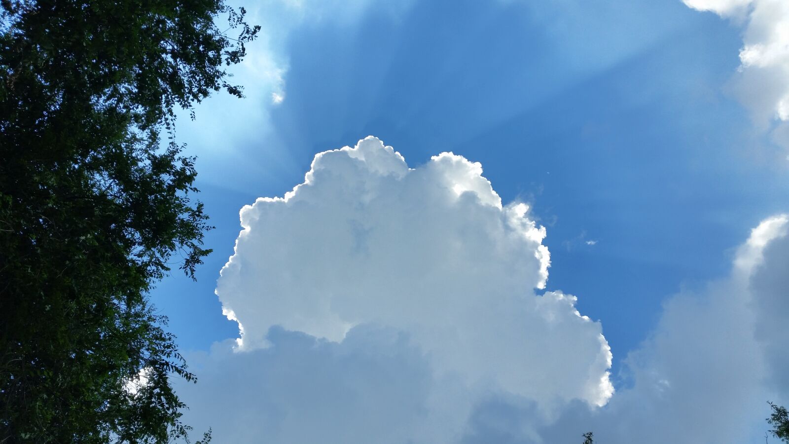 Samsung Galaxy S5 sample photo. Clouds, sky, blue photography