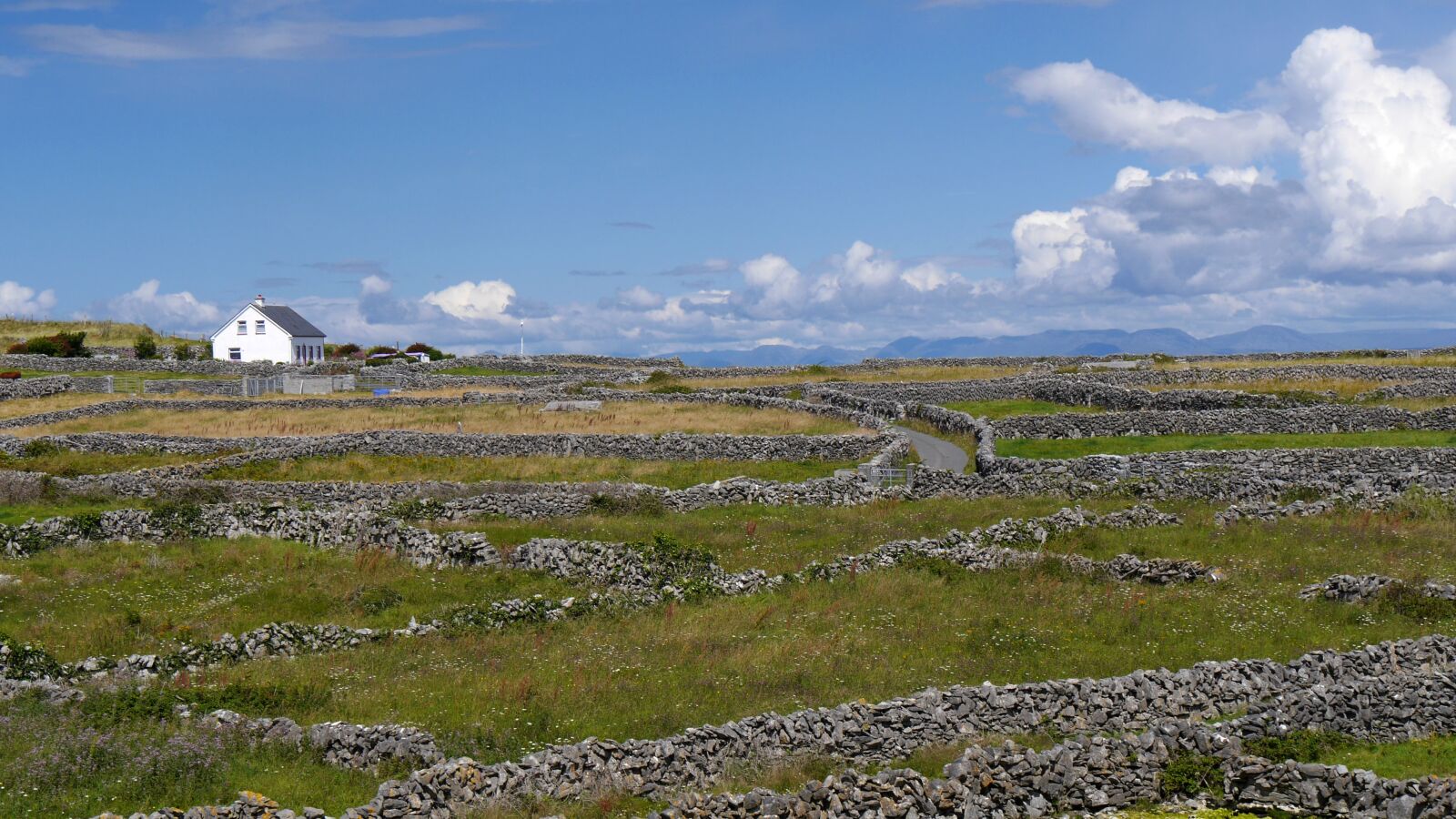 Panasonic Lumix DMC-GH3 sample photo. Ireland, stone walls, landscape photography