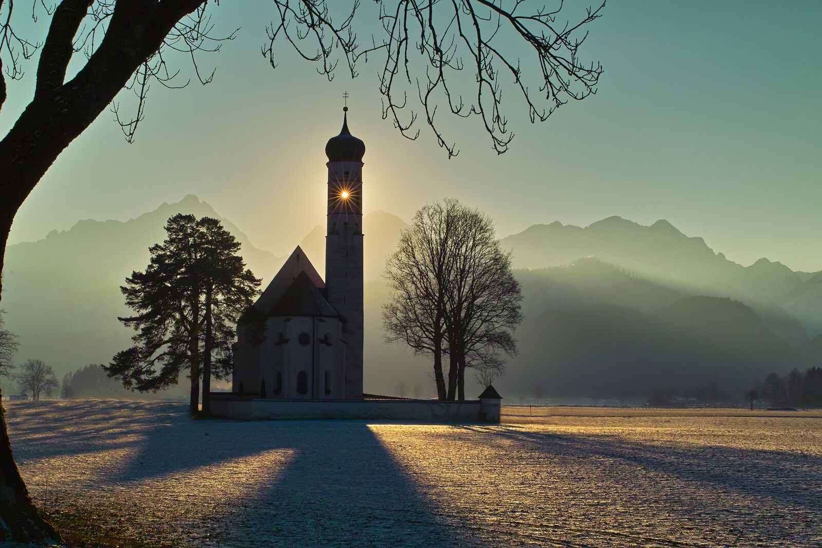 Sigma SD14 sample photo. Saint coloman, church, architecture photography