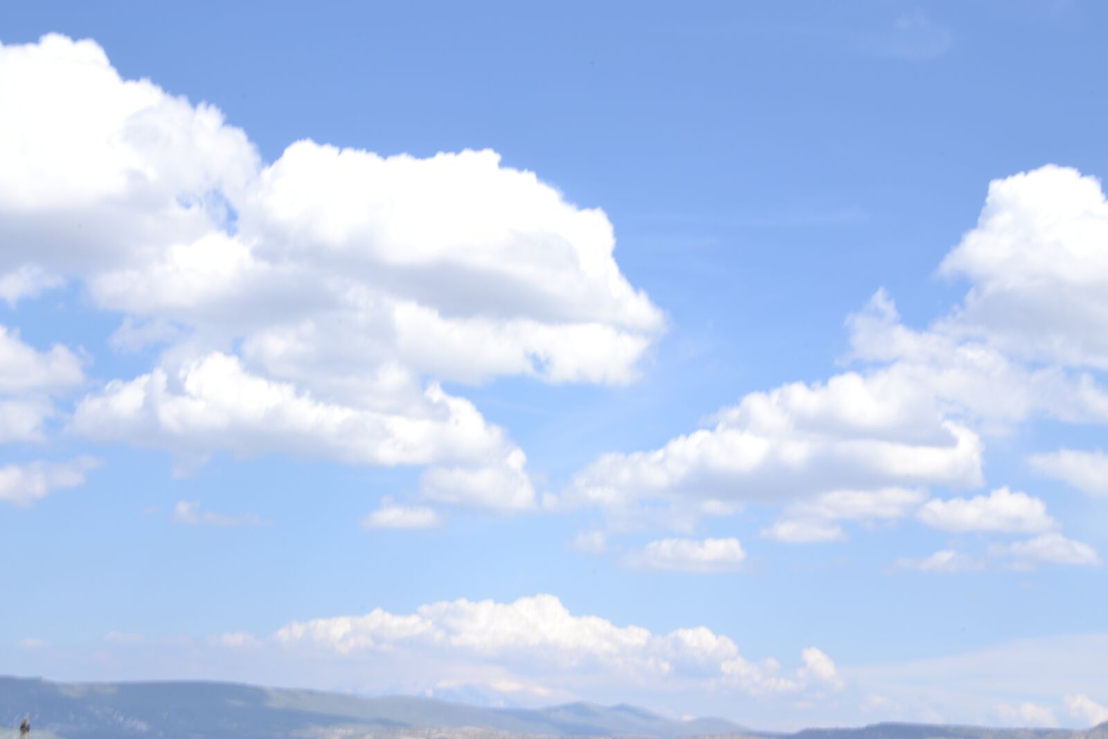 Nikon D3100 sample photo. Cloud, blue photography
