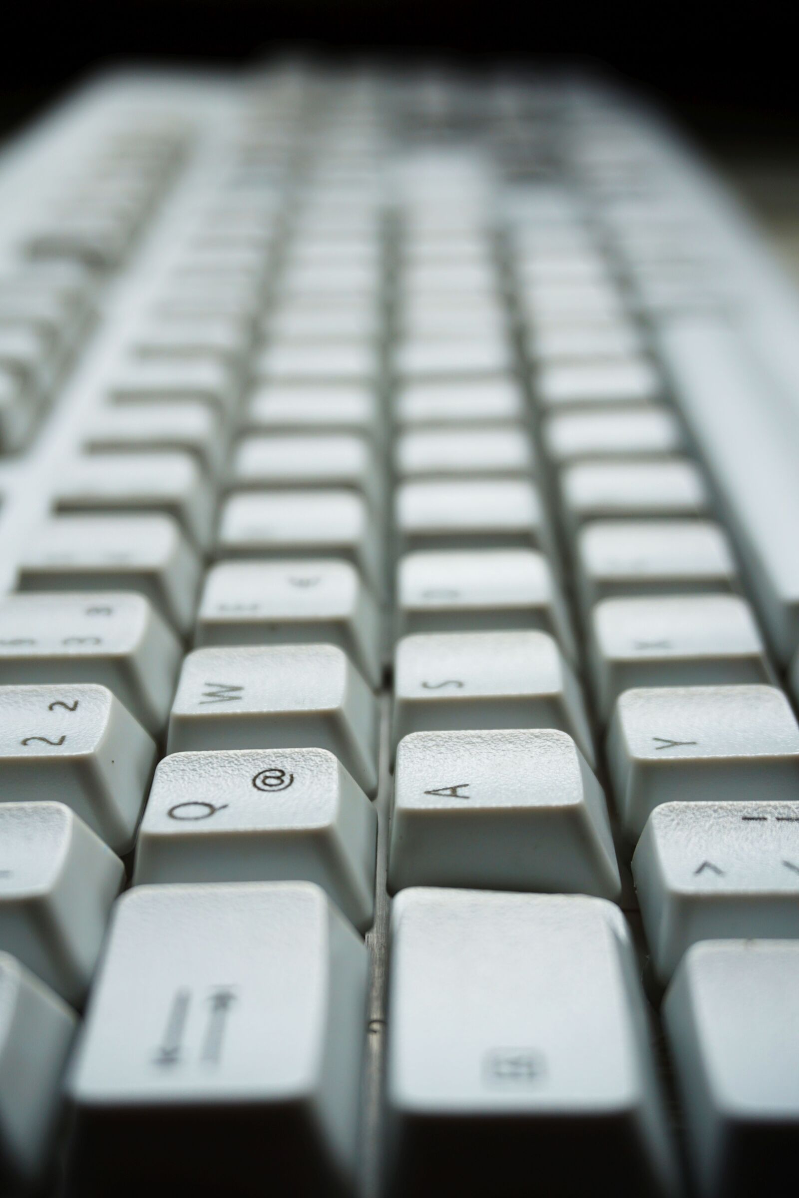 Sony a6000 sample photo. Keyboard, computer, grey photography